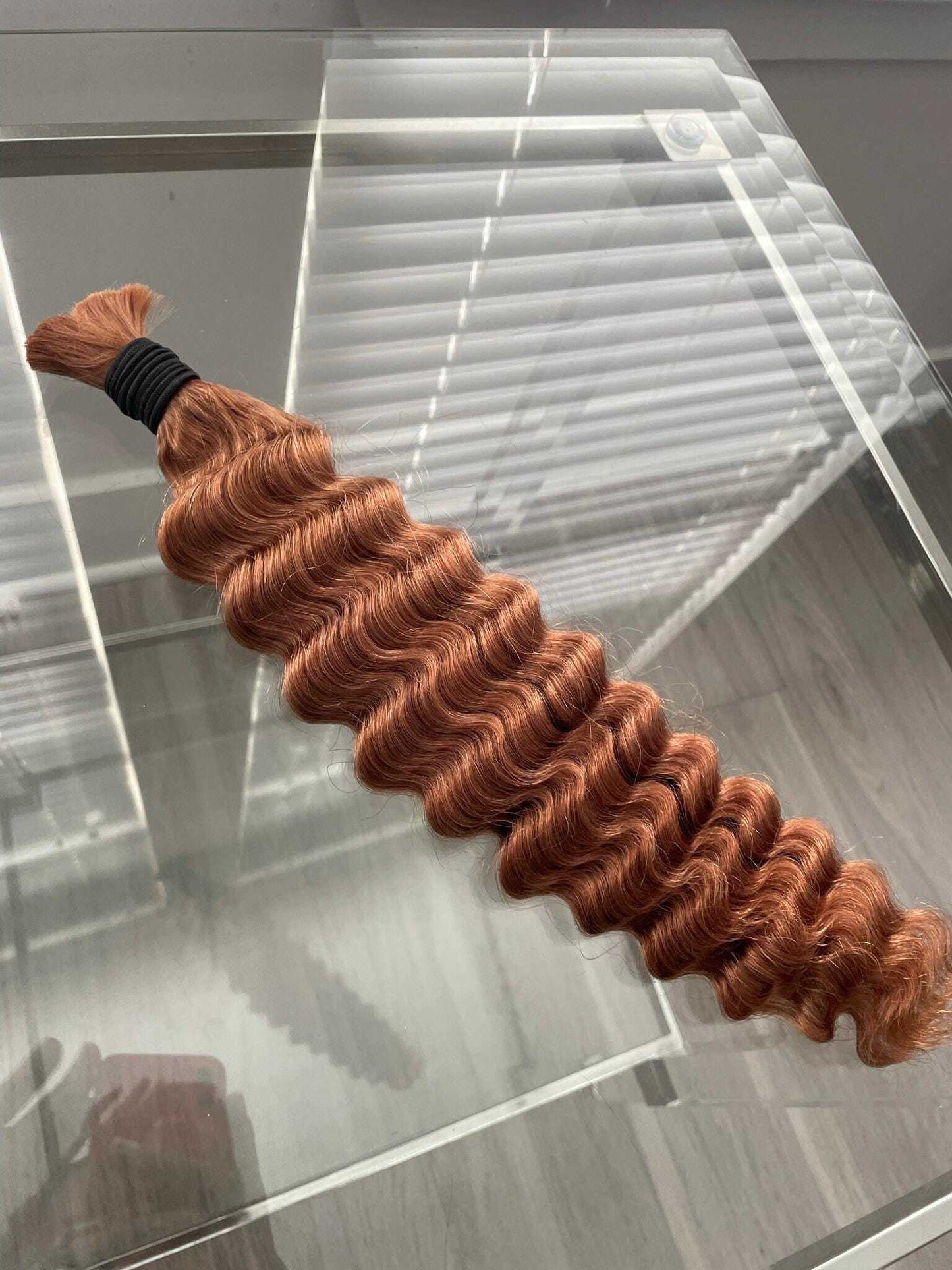 Deep Wave Bulk Hair Color 30 Ginger
